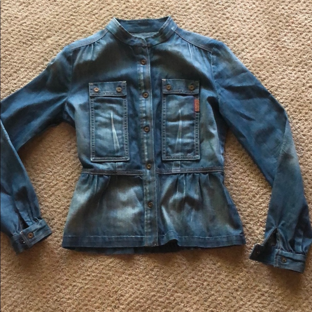 7 seven for all mankind denim jacket